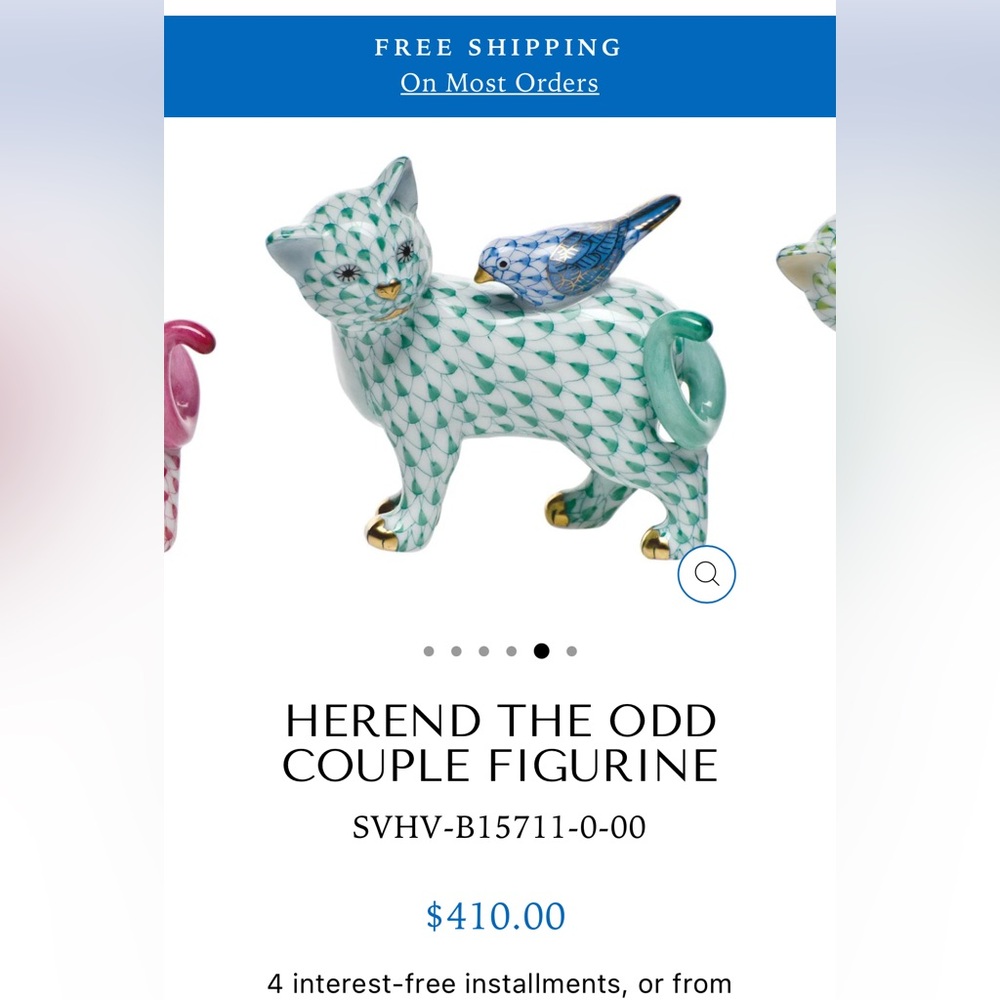 Herend Porcelain Figure